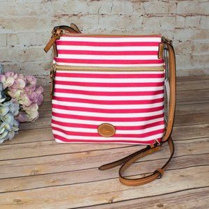 Dooney & Bourke Striped Crossbody Bag